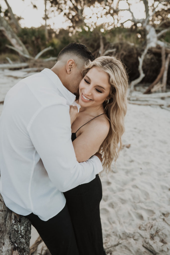 beach couples session