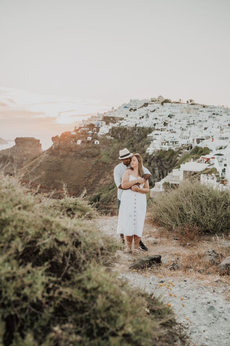 Santorini-elopement