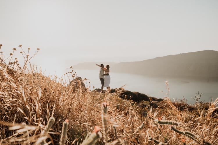 Santorini-elopement